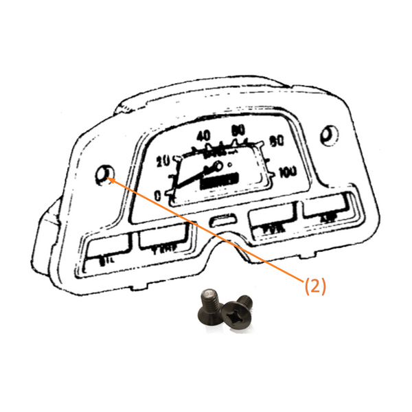 Gauge Cluster | 316 Stainless Screw Kit | Toyota Land Cruiser FJ40