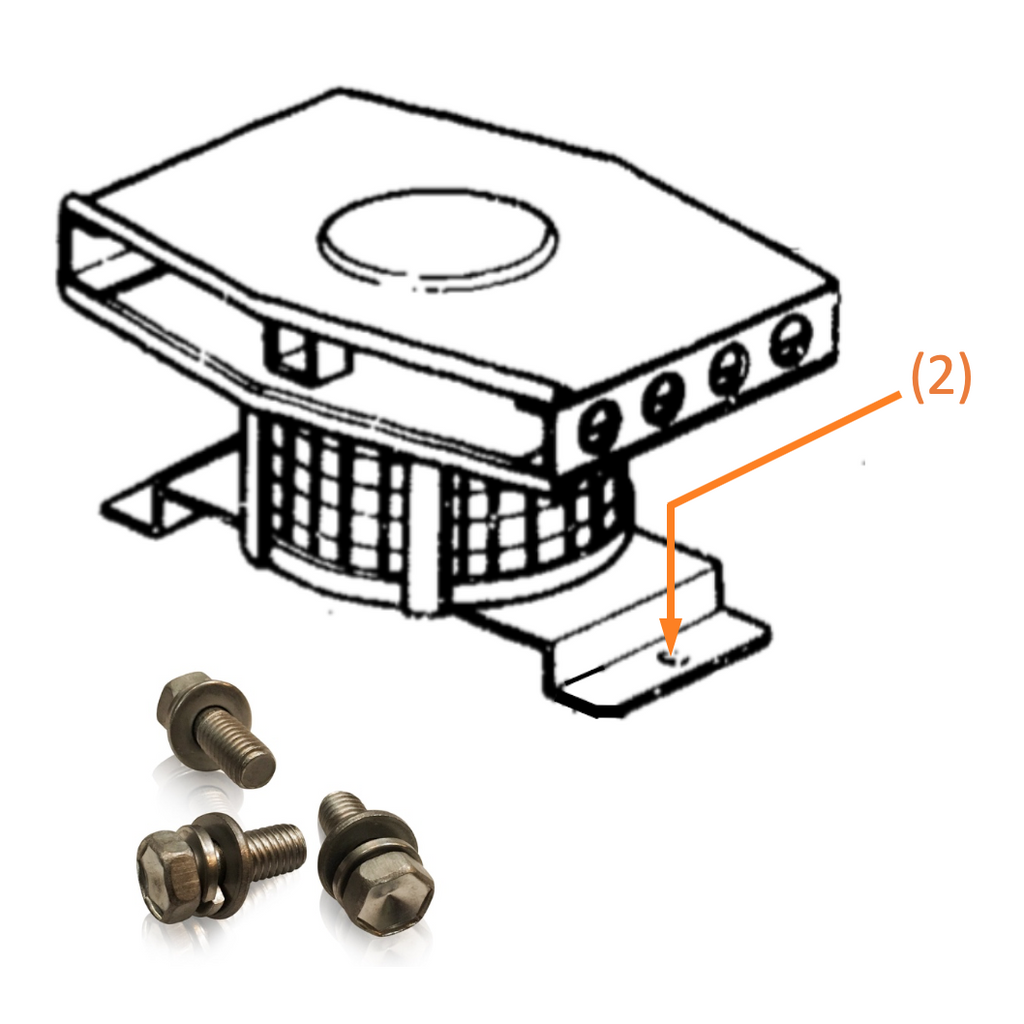 Rear Heater to Floor | Marine Grade Stainless Hardware & Bolt Kit | Toyota Land Cruiser FJ40, Stainless Hardware JIS - Overland Metric
