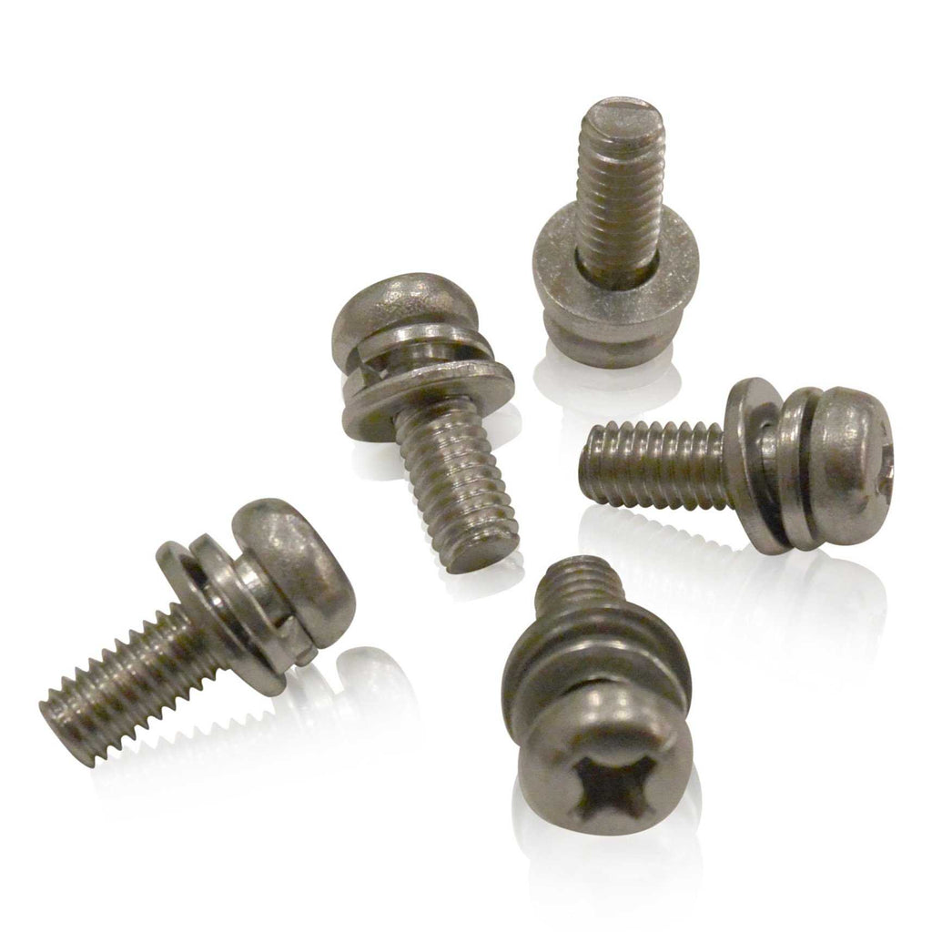 M8x20x1.25 Pan Head SEMs Machine Screw | Marine Grade Stainless | JIS B1188 B, Stainless Hardware JIS - Overland Metric