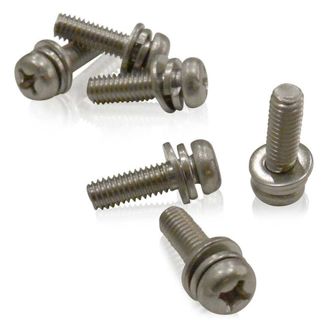 M6x20x1.00 Pan Head SEMs Machine Screw | Marine Grade Stainless | JIS B1188 B, Stainless Hardware JIS - Overland Metric