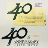 40th Anniversary Fender Emblem Pair | 80-Series